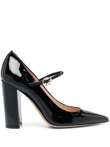 Gianvito Rossi escarpins en cuir à bout pointu 105 mm - Noir