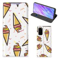 Samsung Galaxy S20 | Flip Style Cover | Icecream