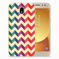 Samsung Galaxy J5 2017 | TPU bumper | Zigzag Multi Color
