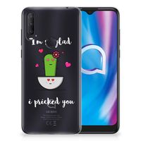 Alcatel 1S (2020) Telefoonhoesje met Naam Cactus Glad