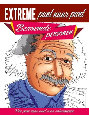 Kleurboek Extreme van Punt naar Punt - Beroemde Personen
