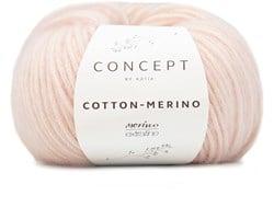 Katia Cotton-Merino 103 Zeer licht roze