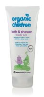 Organic children bath & shower lavender burst