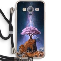 Ambition: Samsung Galaxy J3 (2016) Transparant Hoesje met koord