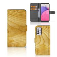 Samsung Galaxy A33 5G | Book Style Case | Licht Hout