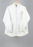 Lee White vintage denim shirt in size L for Unisex