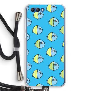 Visjes: Honor 10 Transparant Hoesje met koord