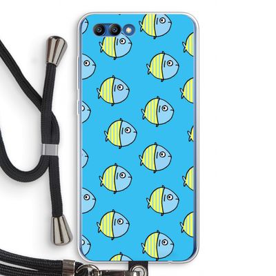 Visjes: Honor 10 Transparant Hoesje met koord