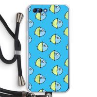 Visjes: Honor 10 Transparant Hoesje met koord
