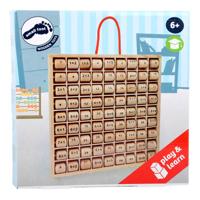 Small Foot houten vermenigvuldigingstabel 1x1