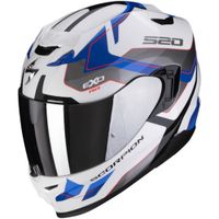 SCORPION EXO-520 Evo Air Elan, Integraalhelm, Wit-Blauw - thumbnail