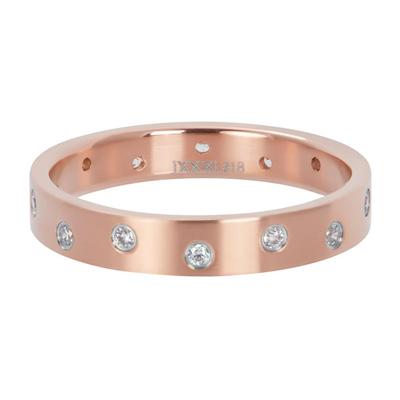 iXXXi Vulring Zirconia 14 Stones Crystal Matt Rosé | Maat 20