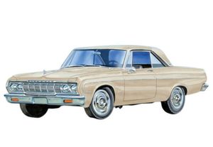 AMT 1/25 '64 Plymouth Belvedere 2 deurs hardtop