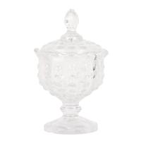 Clayre & Eef voorraadpot glas ø9x16cm