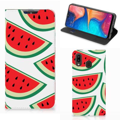 Samsung Galaxy A30 | Flip Style Cover | Watermelons