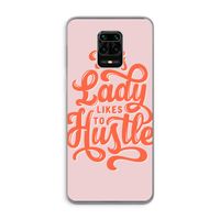 Hustle Lady: Xiaomi Redmi Note 9 Pro Transparant Hoesje