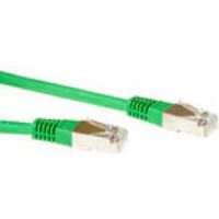 ACT Groene 10 meter LSZH F/UTP CAT5E patchkabel met RJ45 connectoren