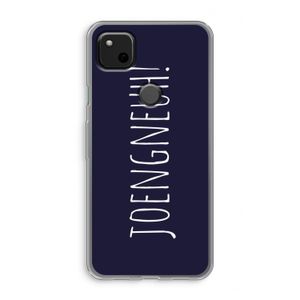 Joengneuh!: Google Pixel 4a Transparant Hoesje