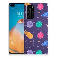 Huawei P40 Silicone Back Cover Space - thumbnail