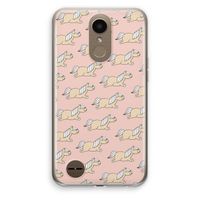 Ponys: LG K10 (2017) Transparant Hoesje