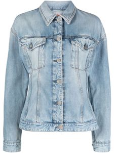 Acne Studios veste en jean à design structuré - Bleu