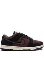 Nike "baskets Dunk Low ""Fleece Pack - Burgundy Crush" - Noir