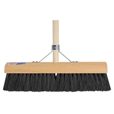 Zaalveger zwart 40 cm incl. steel - Talentools