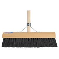 Zaalveger zwart 40 cm incl. steel - Talentools