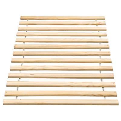 Leen Bakker - Rolbodem Bravo 13 Latten - 80x200 Cm - Hout - Beige