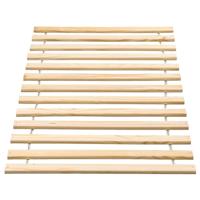 Leen Bakker - Rolbodem Bravo 13 Latten - 80x200 Cm - Hout - Beige