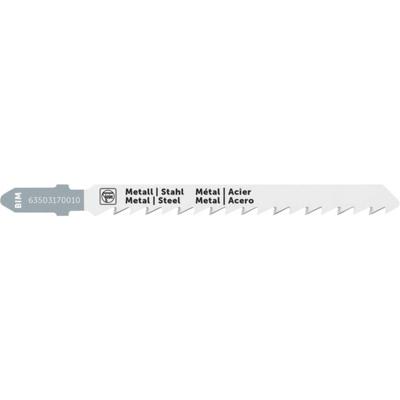 Fein 63503170010 Decoupeerzaagblad voor metaal BIM 75 T3 MS SC 5 stuk(s)