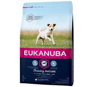 Eukanuba Mature Small Breed kip hondenvoer 3 x 3 kg