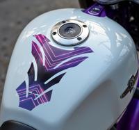 Neon motor sticker