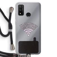 Home Is Where The Wifi Is: Huawei P Smart (2020) Transparant Hoesje met koord