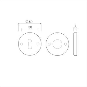 RONDE ROZET ALU RHI.5MM 226200