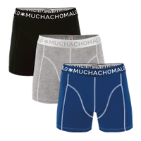 Muchachomalo Boxershorts Solid187 3-pack-XXL - thumbnail