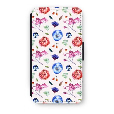 Bloemetjes: iPhone XS Flip Hoesje