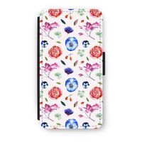 Bloemetjes: iPhone XS Flip Hoesje