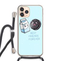 Best Friend Forever: iPhone 11 Pro Max Transparant Hoesje met koord