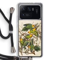 Carolinaparkiet: Xiaomi Mi 11 Ultra Transparant Hoesje met koord
