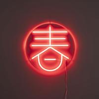 Dutchbone Wandlamp 'Sya Spring' Neon