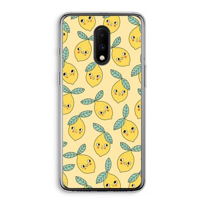 Citroenen: OnePlus 7 Transparant Hoesje