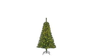 Charlton kerstboom led groen - h120 x d76cm