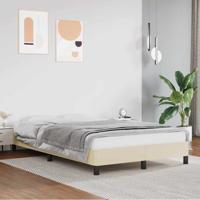 Bedframe zonder matras 120x190 cm kunstleer crme