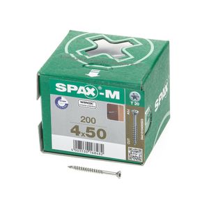 Spax-m t20 dd boorp 4,0x50(200)