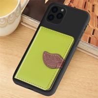Voor iPhone 11 Litchi patroon kaart tas portemonnee beugel + TPU telefoon geval met kaartsleuf portemonnee beugel functie (groen)