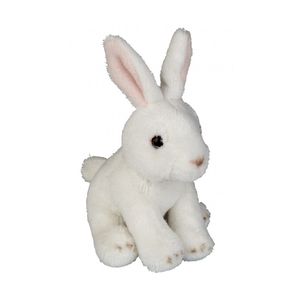 Pluche konijntje wit 15 cm   -