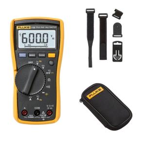 Fluke 115/C50/TPAK Multimeter Digitaal CAT III 600 V Weergave (counts): 6000