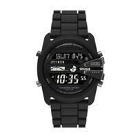 Horlogeband Diesel DZ2158 Silicoon Zwart 28mm