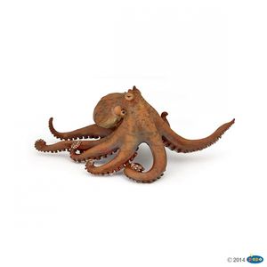 Plastic speelgoed figuur octopus 20 cm   -